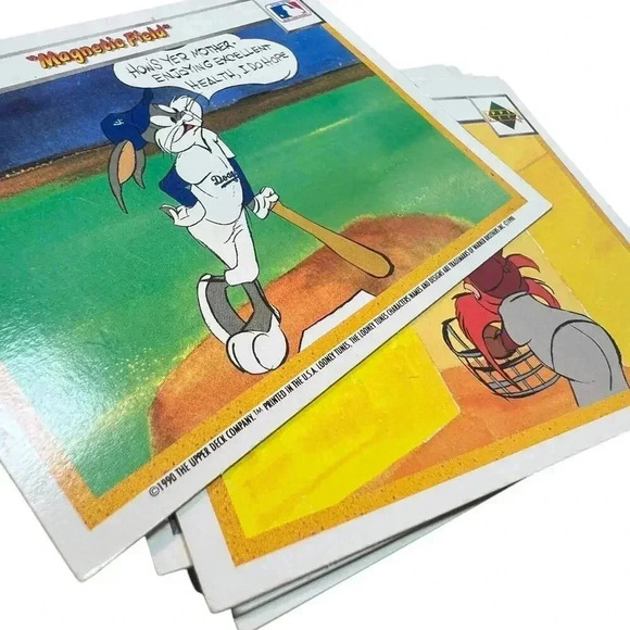 Lot of 50 Vintage 1990 Upper Deck Looney Tunes Cards 90s Baseball - Picture 7 of 7